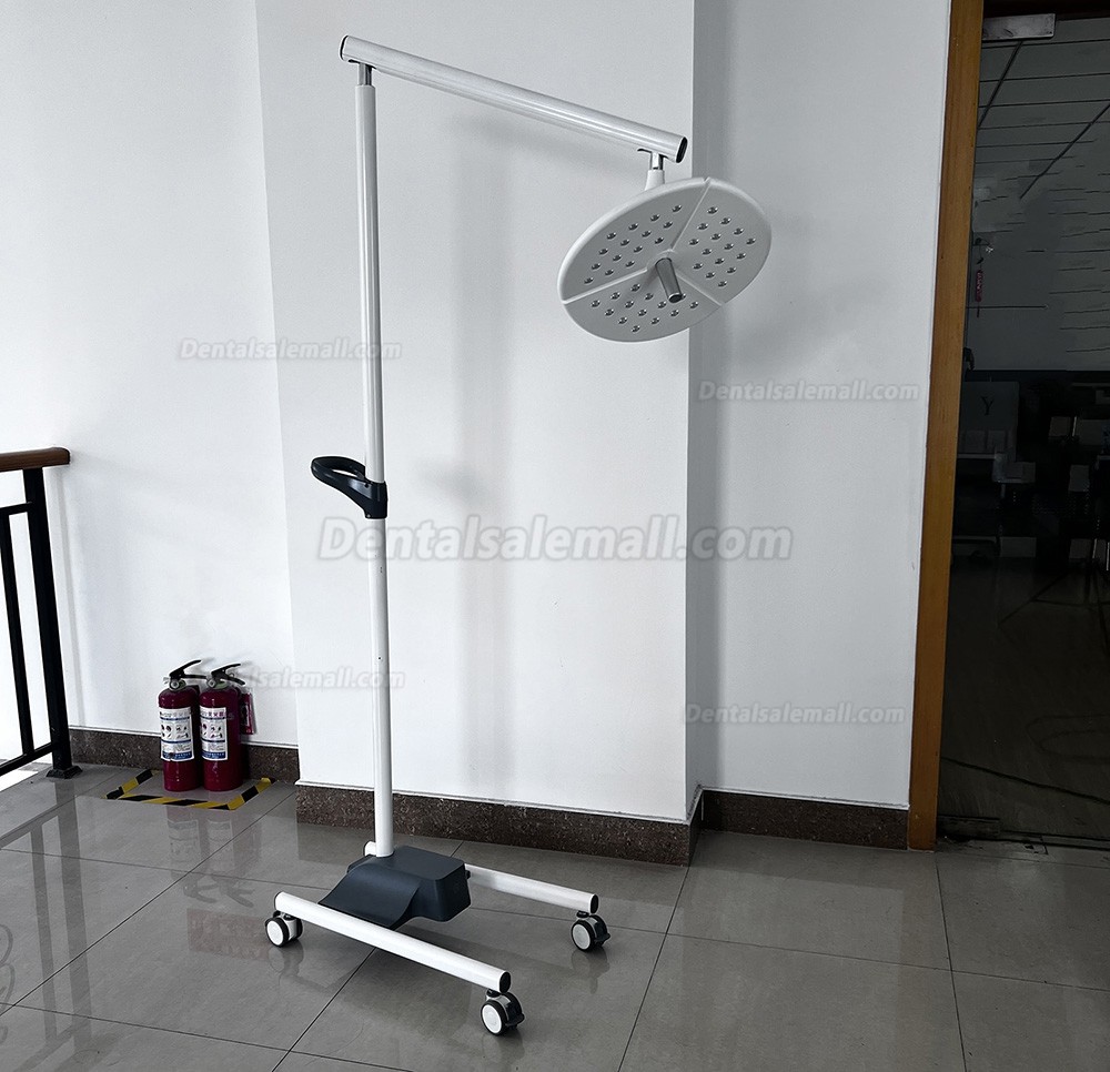 KWS KD-2036L-4 80W Mobile Floor Standing Dental LED Surgical Light with 4 Casters